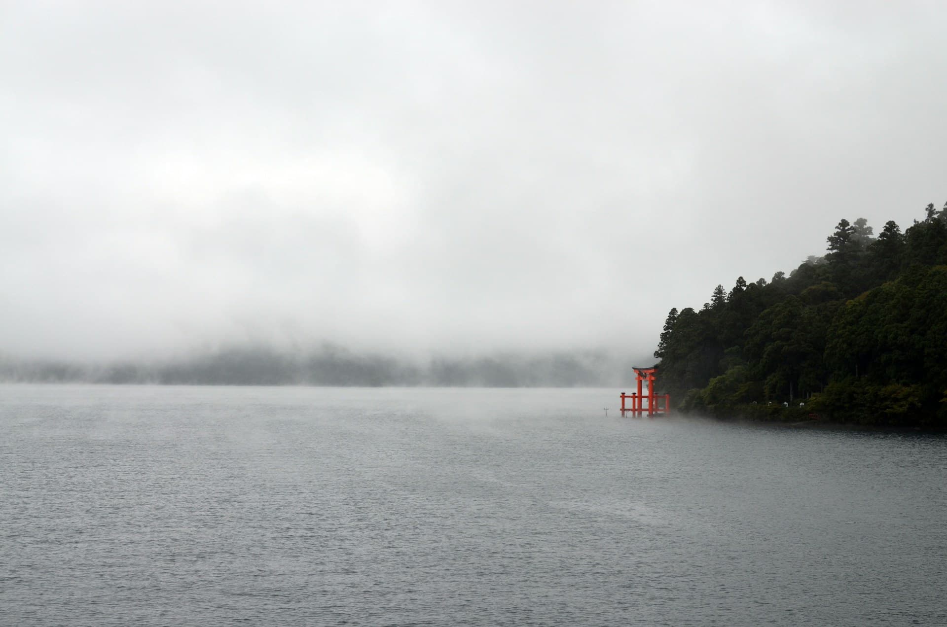 photo d'illustration de Hakone avec le Mont Fuji en arrière-plan