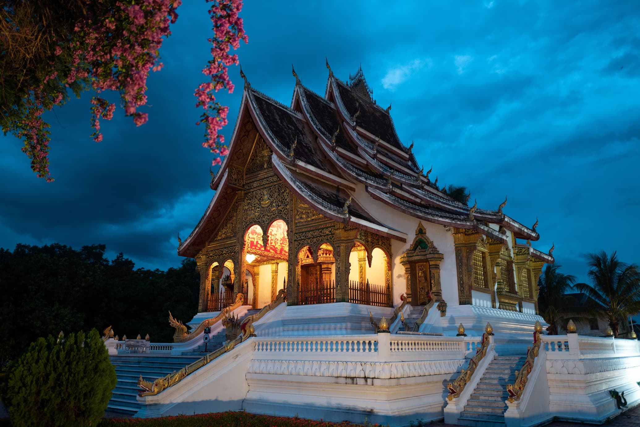 Temples dorés de Luang Prabang au Laos